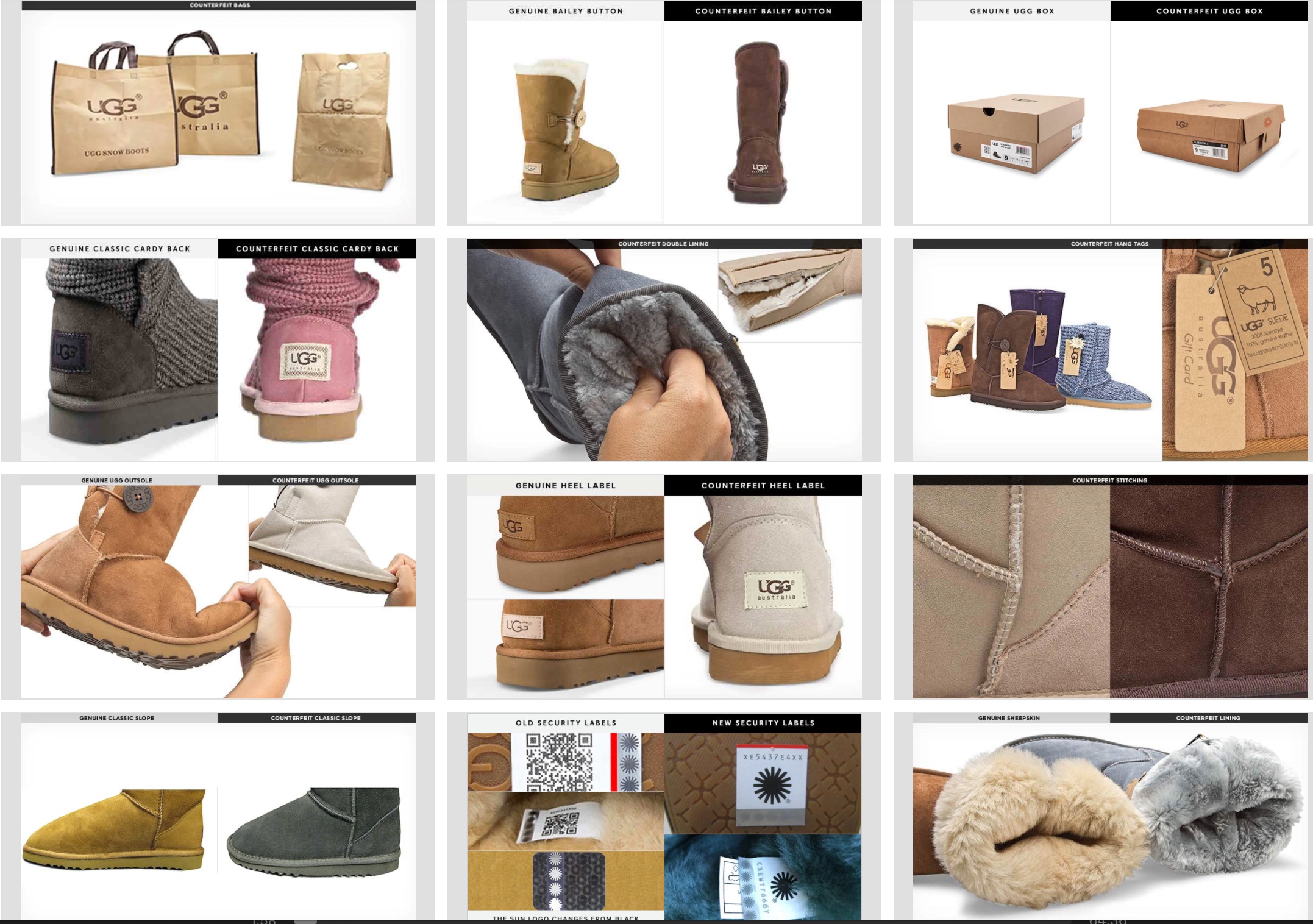 How to Know Your UGG Boots are Counterfeit Spry Sparrow
